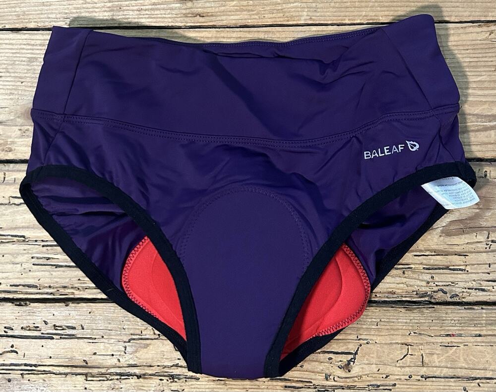 Baleaf Women’s Size S Purple Padded Cycling Briefs